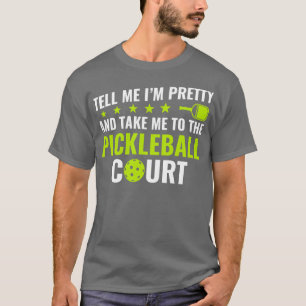 Camiseta Pickleball Diga-me Que Sou Bonito Quota do Tribuna