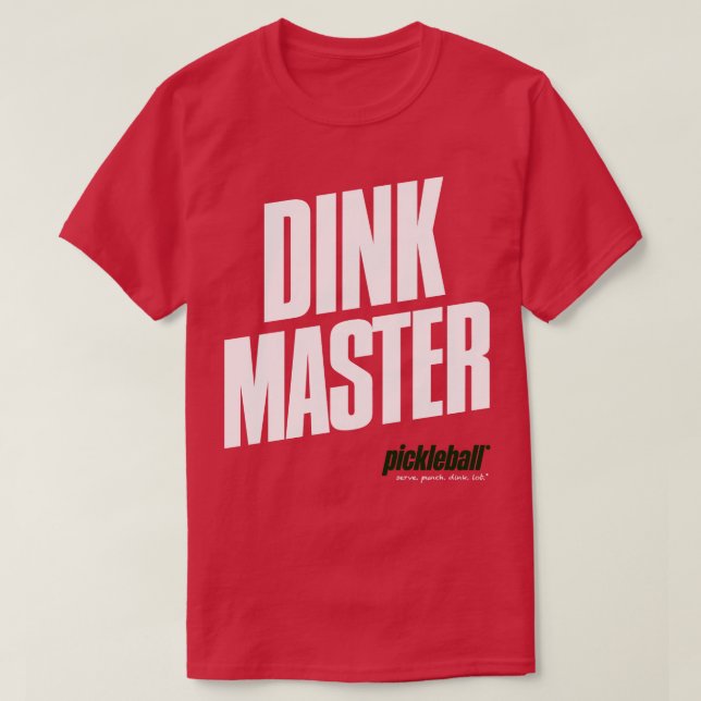 Camiseta Pickleball Dink Master (Frente do Design)