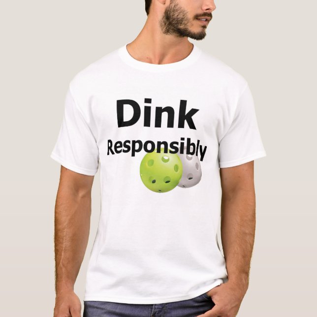 Camiseta Pickleball--Dink responsàvel (Frente)