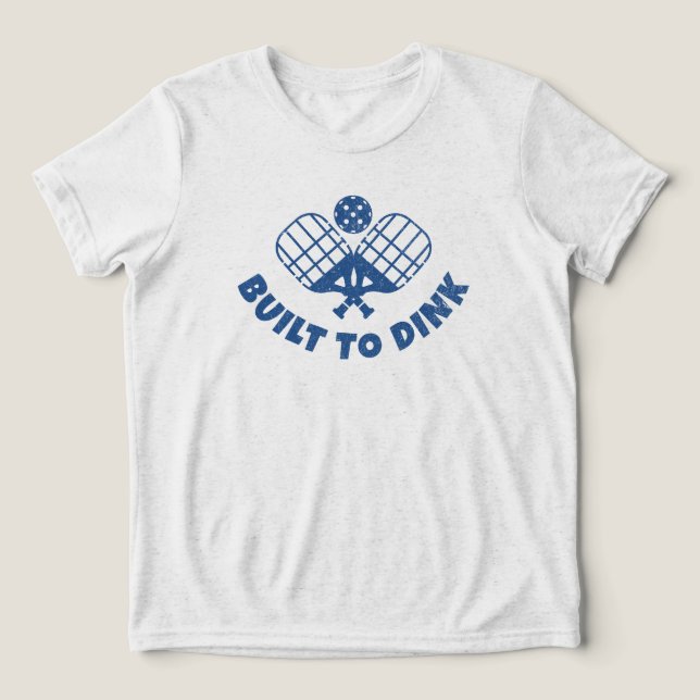 Camiseta Pickleball Dizendo Engraçado (Design frontal)