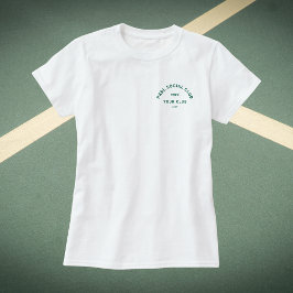 Camiseta Pickleball do Clube Social Verde PKBL
