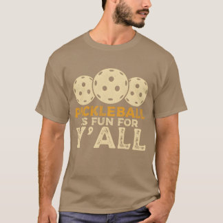 Camiseta Pickleball é Divertido Para Vocês Esportes de Remo