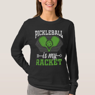 Camiseta Pickleball É Meu Pickleball Em Racket
