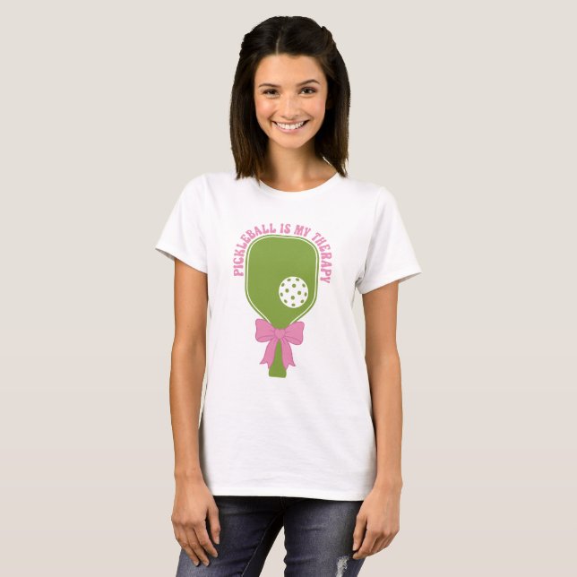 Camiseta Pickleball é Minha Terapia (Frente Completa)
