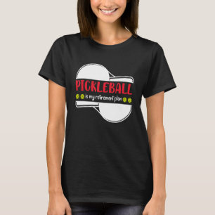 Camiseta Pickleball é o meu plano de aposentadoria, uma ref