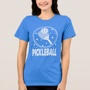 Camiseta Pickleball e Pickleball em formas brutas