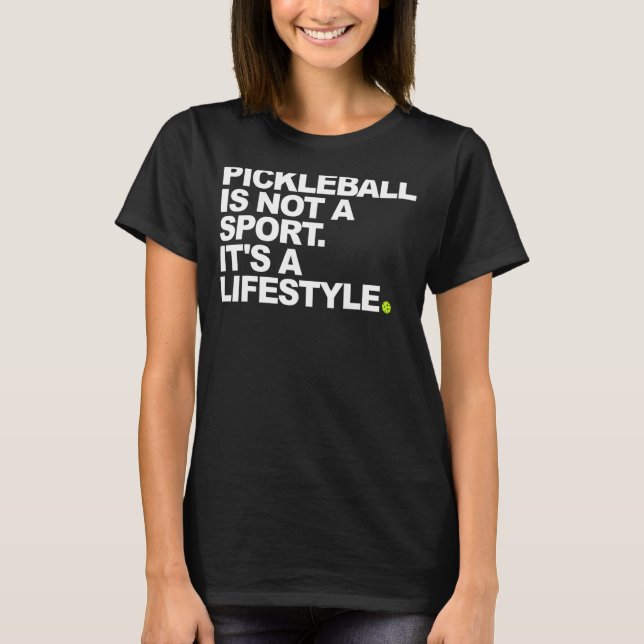Camiseta Pickleball é um estilo de vida (Frente)