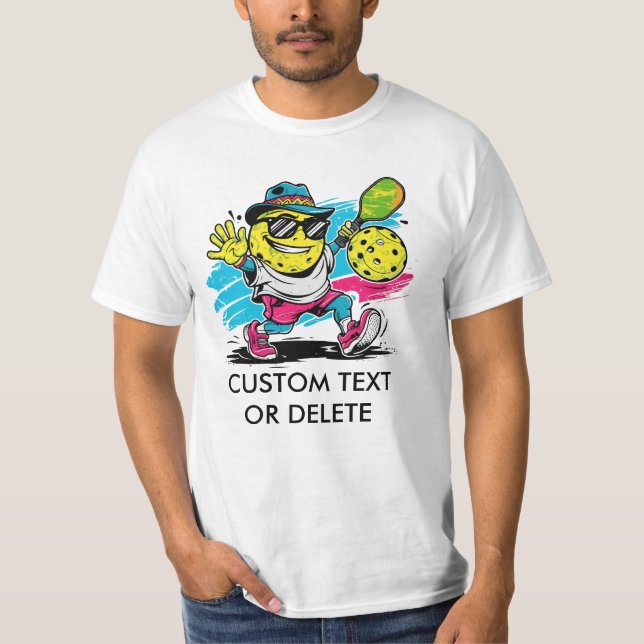 Camiseta pickleball engraçado (Frente)