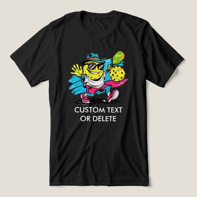 Camiseta pickleball engraçado (Design frontal)