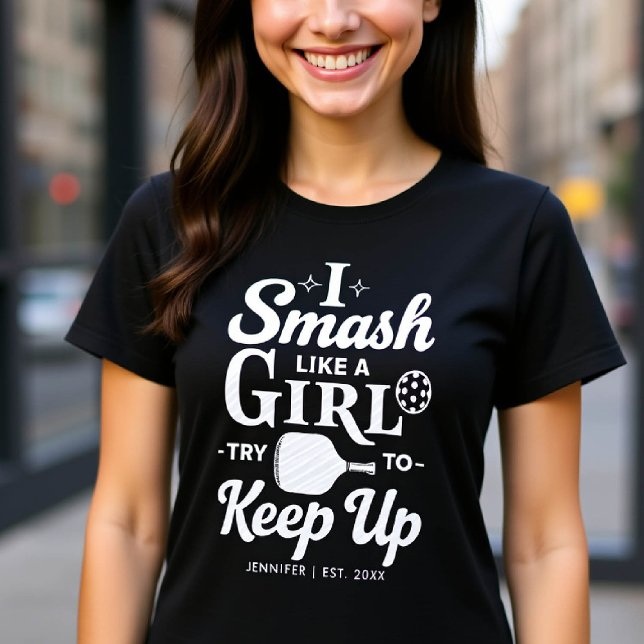 Camiseta Pickleball Engraçado Presente para a Bonita Person (pickleball gift for her funny tshirt women birthday christmas club mom friend personalized)