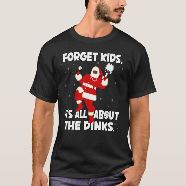 Camiseta Pickleball Eu Faço Isso Para Os Papais noeis De Di (Frente)