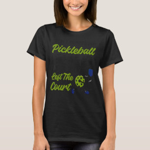 Camiseta Pickleball Eu nem sempre toco picleball Eu como