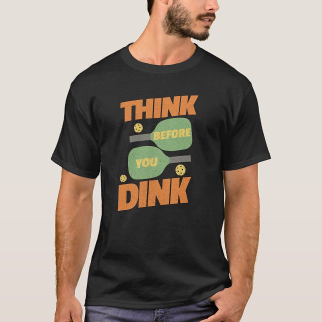 Camiseta Pickleball Funny Vintage Dink (Frente)
