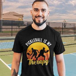 Camiseta Pickleball is my Therapy funny Pickleball