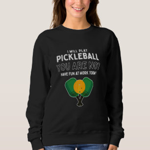 Camiseta Pickleball Jogador de Pickleball Engraçado