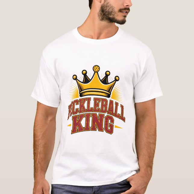 Camiseta Pickleball King (Frente)