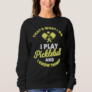 Camiseta Pickleball legal Dizendo Pás De Pickleball E Bola