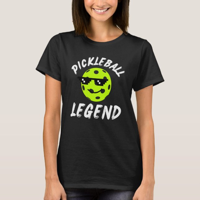 Camiseta Pickleball Legend Quote Dink Shot Paddle Player Jo (Frente)