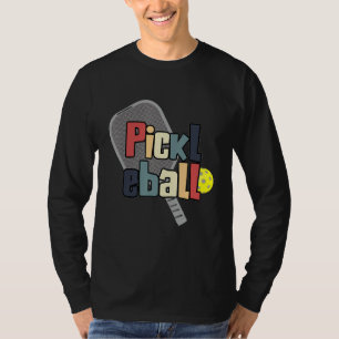 Camiseta Pickleball Lover Colores Retro I Love Pickleball
