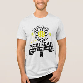 Camiseta Pickleball me faz feliz