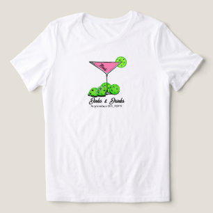 Camiseta Pickleball Noiva Chuveiro Dinks & Drinks Personali