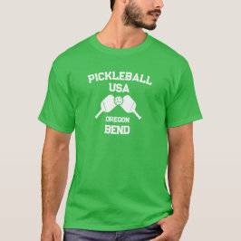 Camiseta Pickleball Paddle & Ball Bend Oregon EUA Personali