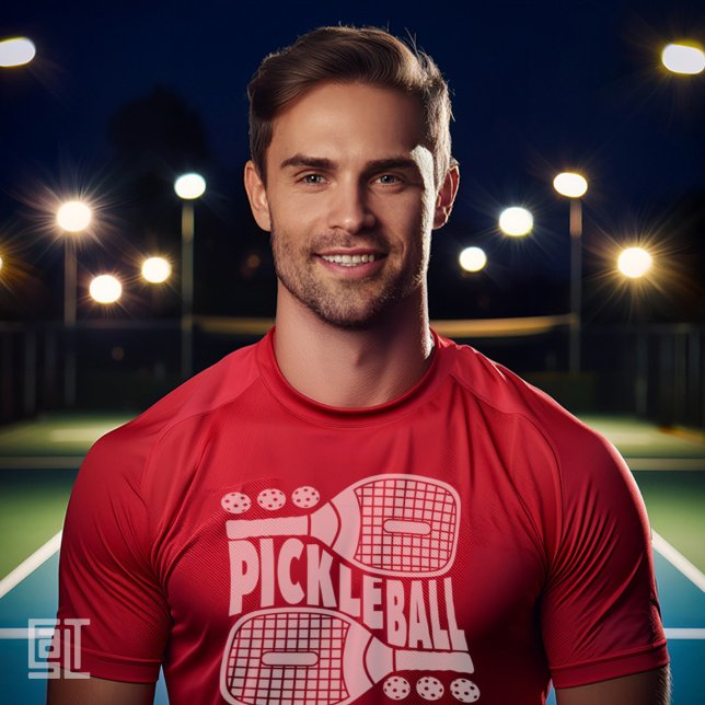 Camiseta Pickleball & Paddle Classic Design (Criador carregado)