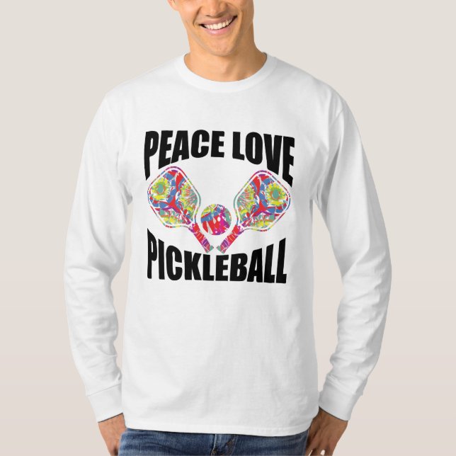 Camiseta Pickleball Paddle Design (Frente)
