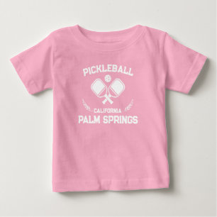 Camiseta Pickleball Paddle Palm Primaveras Califórnia Perso