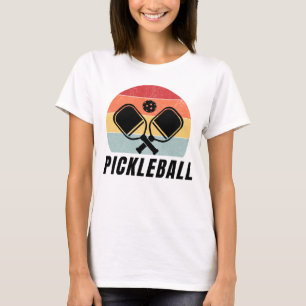 Camiseta Pickleball Paddles Vintage Dink Esportes