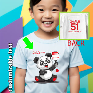 Camiseta Pickleball Panda