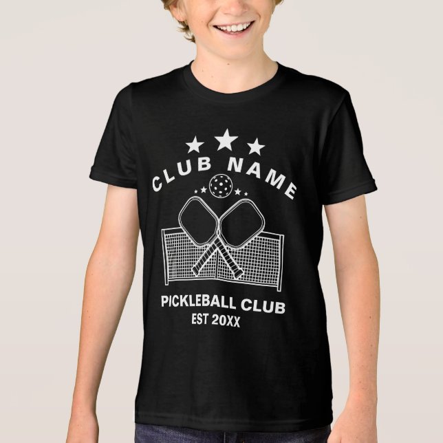 Camiseta Pickleball Personalized Club Name (Frente)