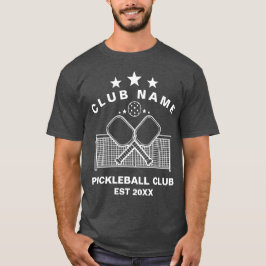 Camiseta Pickleball Personalized Club Name