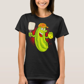 Camiseta Pickleball Pickle Paddle Engraçado Humor Sports 54