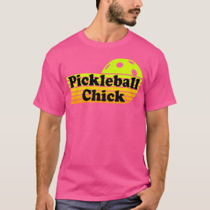 Camiseta Pickleball Pintinho Retro Vintage Novamente Pickle
