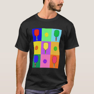 Camiseta Pickleball Pop Art