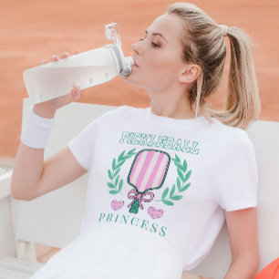 Camiseta Pickleball Princesa Pia Rosa Fresca