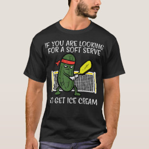 Camiseta Pickleball Procurando Sorvete Soft Serve