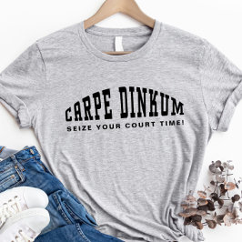 Camiseta Pickleball Pun Carpe Dinkum Divertido Moderno Fofo
