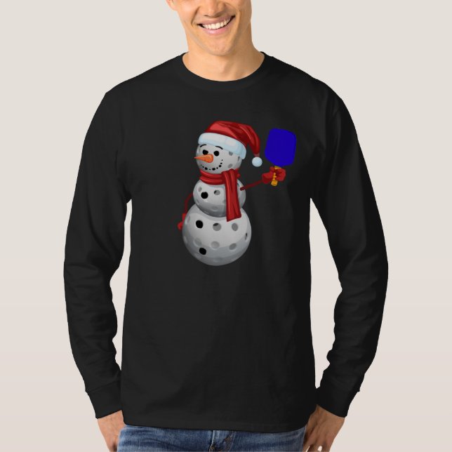 Camiseta Pickleball Snowman (Frente)