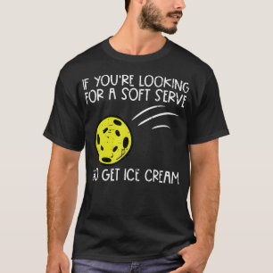 Camiseta Pickleball Soft Serve Ganhe Sorvete Pickle Ball Me