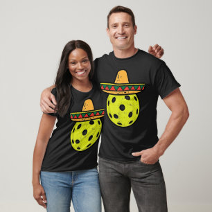 Camiseta Pickleball Sombrero Cinco De Mayo Fiesta Sport Mex