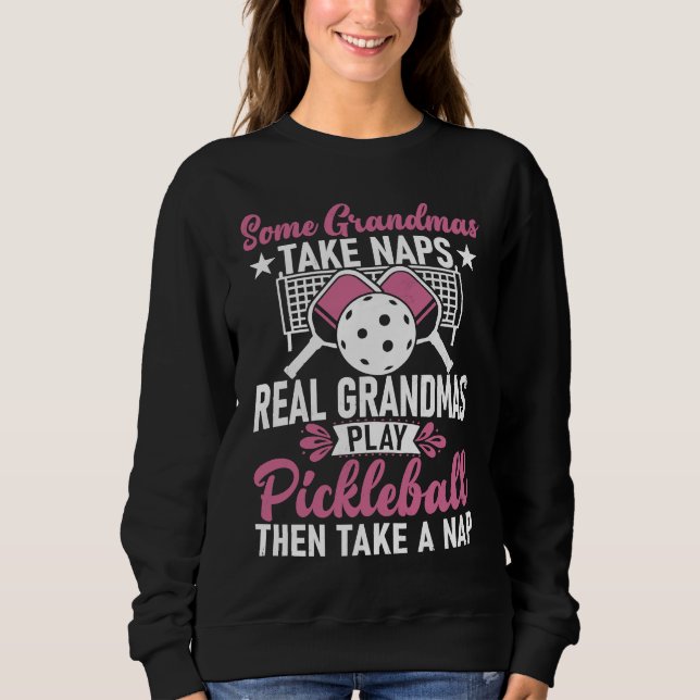 Camiseta Pickleball Sport Saying Grandma Rentner Women's Pi (Frente)