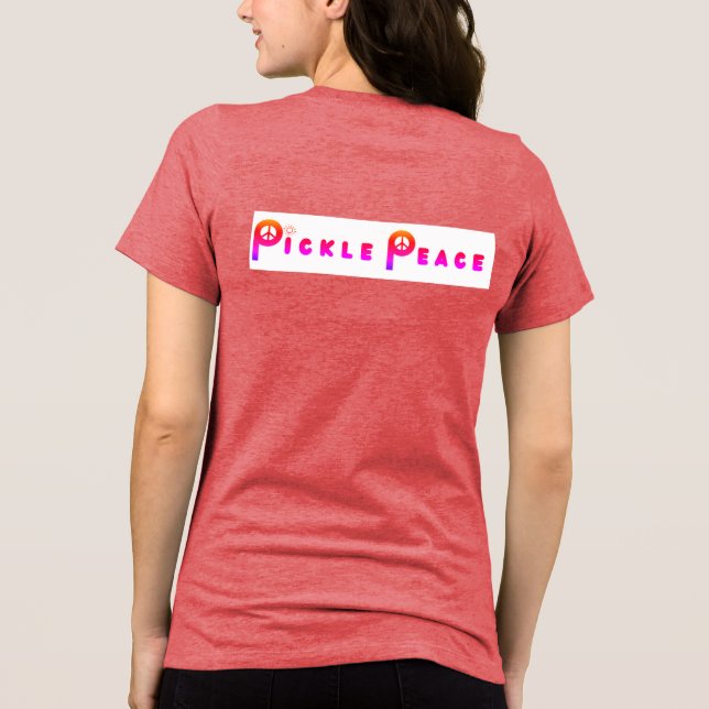 Camiseta Pickleball T by Pickle Peace (Verso)