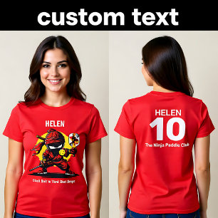 Camiseta Pickleball The Drop Ninja: Silencioso, mas Mortal