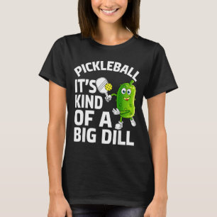 Camiseta Pickleball tipo um grande problema de pickle ball