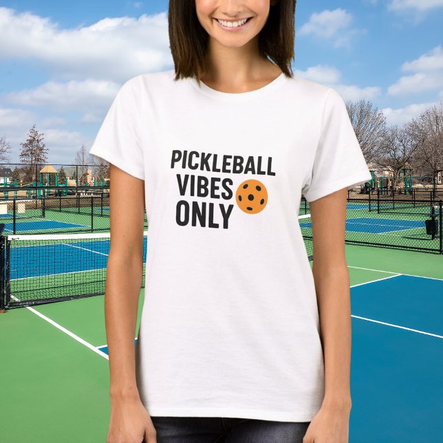 Camiseta Pickleball vibe o nome da citação (Criador carregado)