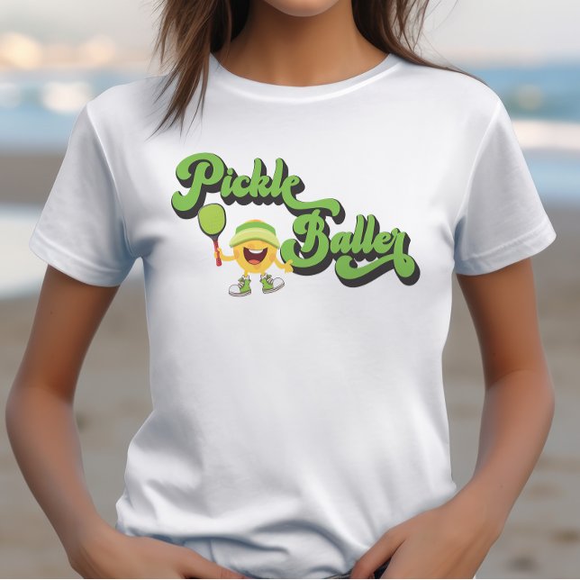 Camiseta Pickleballer Funny Pickleball (Criador carregado)