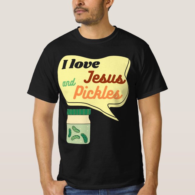 Camiseta Pickles and Jesus Religious (Frente)