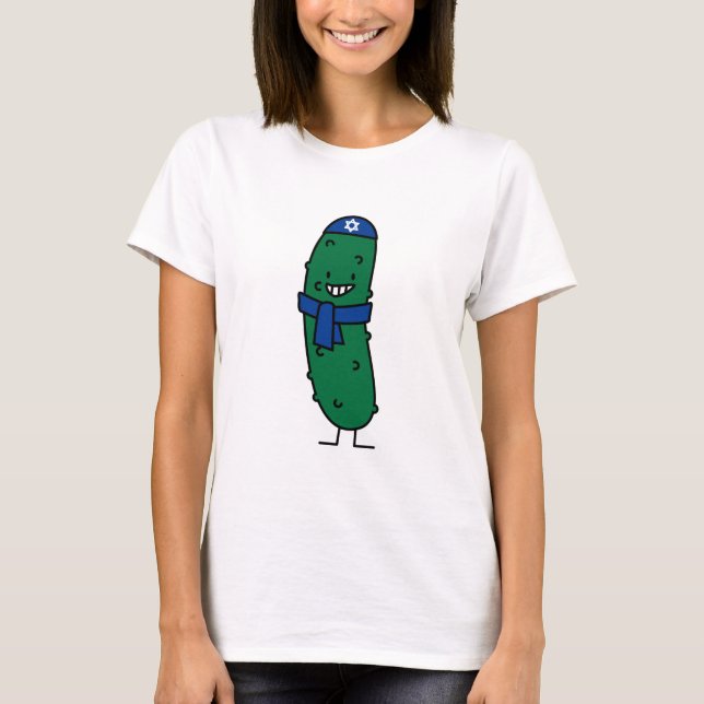 Camiseta Pickles Judeus Feliz Hanukkah (Frente)